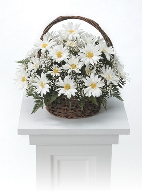 Basket Arrangement from Ginger's Flowers &Gifts, local Martinsburg florist