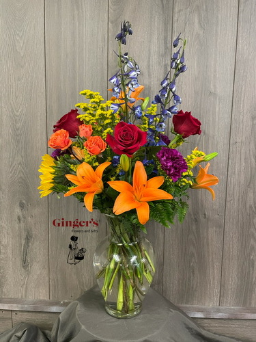 Blissful Blossoms  from Ginger's Flowers &Gifts, local Martinsburg florist