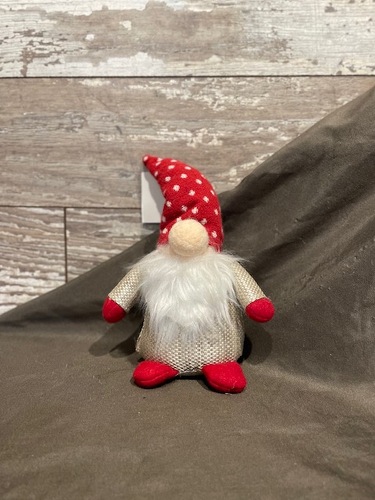 Plush Santa from Ginger's Flowers &Gifts, local Martinsburg florist