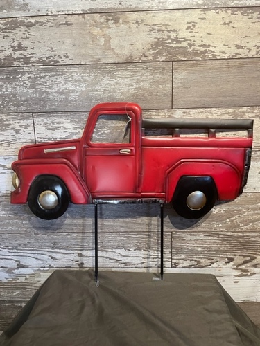 Red Truck Yard Stake   from Ginger's Flowers &Gifts, local Martinsburg florist