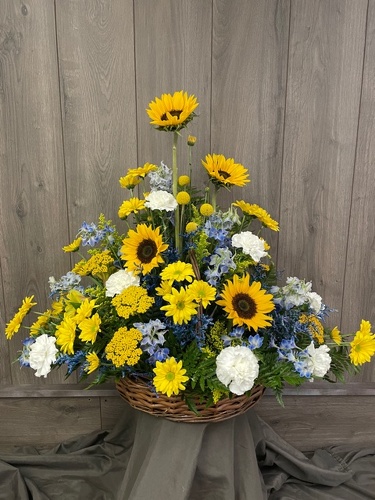 Mellow Yellow from Ginger's Flowers &Gifts, local Martinsburg florist