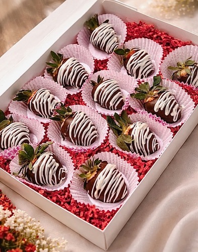 Chocolate-Covered Strawberries  from Ginger's Flowers &Gifts, local Martinsburg florist
