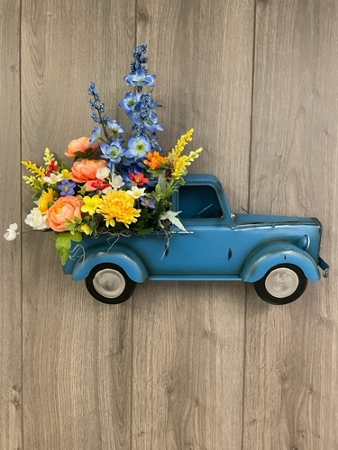 Hanging Truck (Silk) from Ginger's Flowers &Gifts, local Martinsburg florist