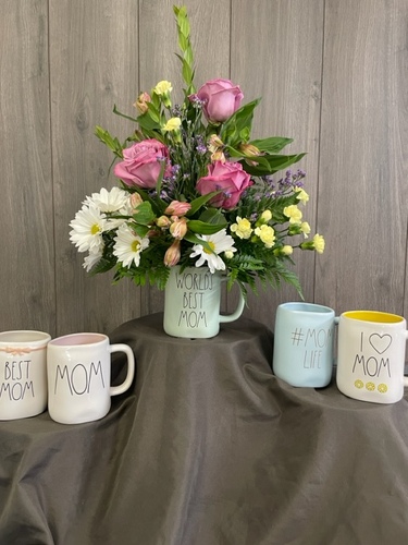 Rae Dunn Mom Mug 1 from Ginger's Flowers &Gifts, local Martinsburg florist