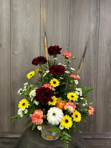 Harvest Glow from Ginger's Flowers &Gifts, local Martinsburg florist