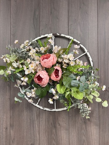 Spring Silk Arrangement  from Ginger's Flowers &Gifts, local Martinsburg florist