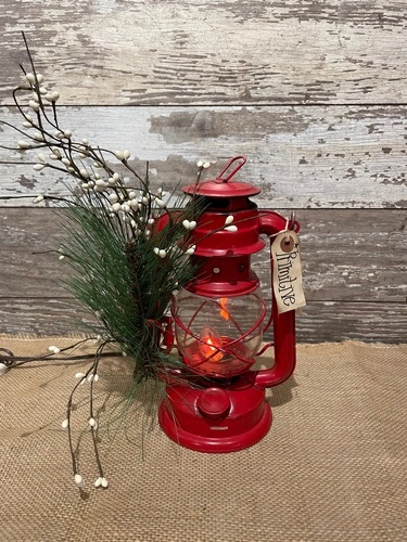 LED Lantern from Ginger's Flowers &Gifts, local Martinsburg florist