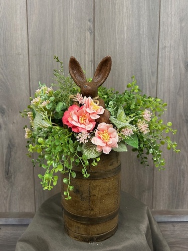 Spring Silk Arrangement from Ginger's Flowers &Gifts, local Martinsburg florist