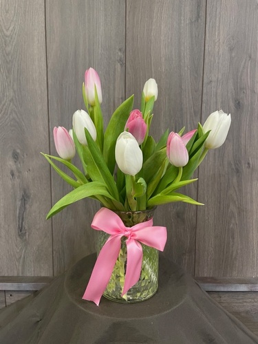 Tulip Bouquet from Ginger's Flowers &Gifts, local Martinsburg florist