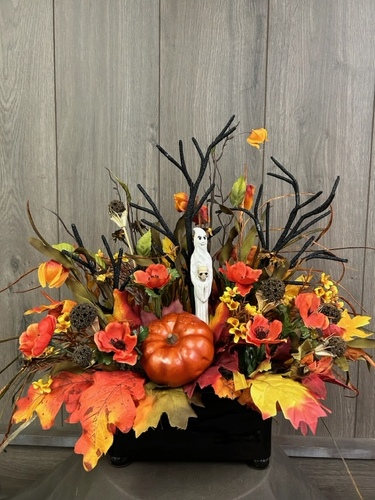 Fall Silk Arrangement  from Ginger's Flowers &Gifts, local Martinsburg florist