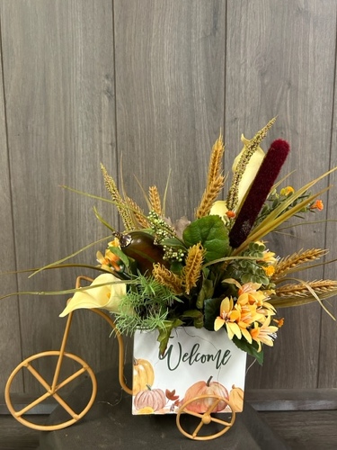 Fall Silk Arrangement  from Ginger's Flowers &Gifts, local Martinsburg florist