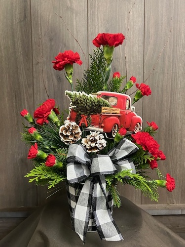 Home For the Holidays from Ginger's Flowers &Gifts, local Martinsburg florist