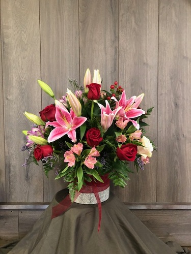 Garnet Grandeur from Ginger's Flowers &Gifts, local Martinsburg florist