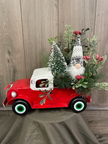 Christmas Silk Arrangement   from Ginger's Flowers &Gifts, local Martinsburg florist