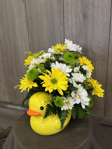 Pretty Chick from Ginger's Flowers &Gifts, local Martinsburg florist