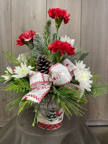 Let it Snow from Ginger's Flowers &Gifts, local Martinsburg florist