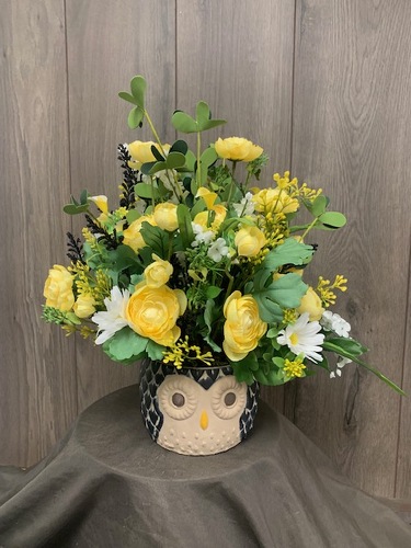 Hello Sunshine (Silk) from Ginger's Flowers &Gifts, local Martinsburg florist