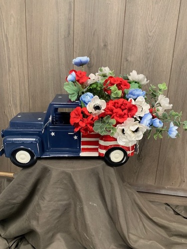 Freedom Blooms (Silk) from Ginger's Flowers &Gifts, local Martinsburg florist