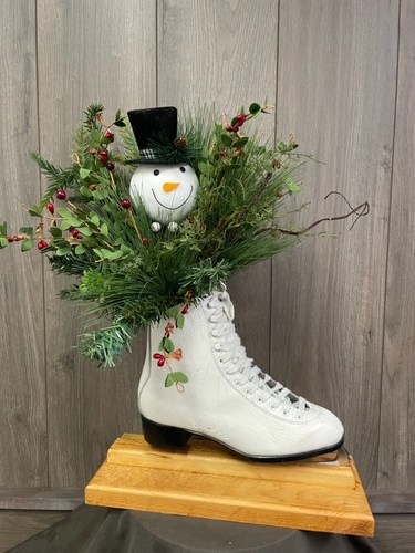 Ice Skate from Ginger's Flowers &Gifts, local Martinsburg florist