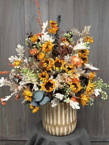 Fall Silk Arrangement  from Ginger's Flowers &Gifts, local Martinsburg florist
