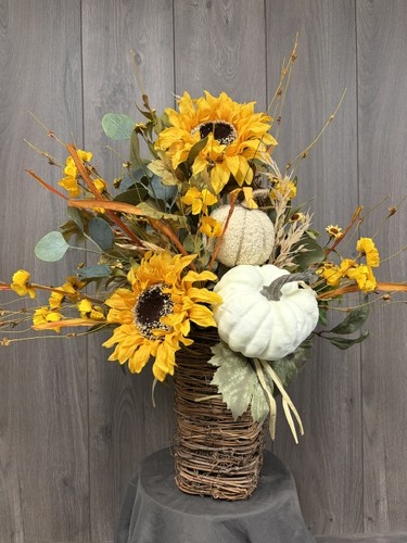 Fall Silk Arrangement  from Ginger's Flowers &Gifts, local Martinsburg florist