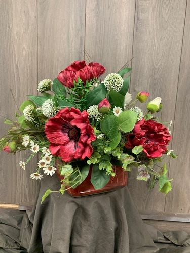 Raspberry Ripple (Silk) from Ginger's Flowers &Gifts, local Martinsburg florist