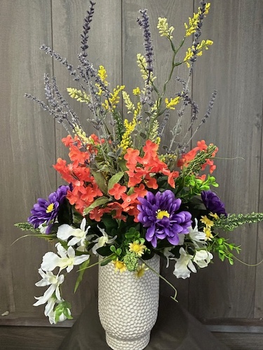 Hello Sunshine (Silk) from Ginger's Flowers &Gifts, local Martinsburg florist