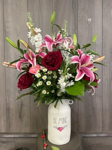 Be Mine from Ginger's Flowers &Gifts, local Martinsburg florist
