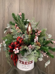 Christmas Silk Arrangement 