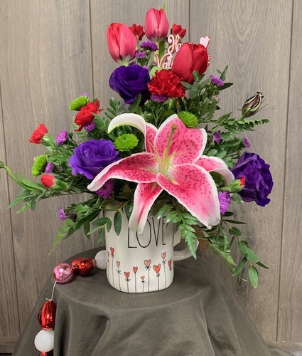 Sweet Kisses Mug from Ginger's Flowers &Gifts, local Martinsburg florist
