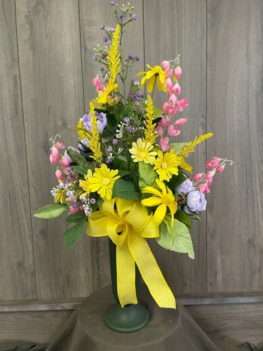 Ground Vase (Silk) from Ginger's Flowers &Gifts, local Martinsburg florist