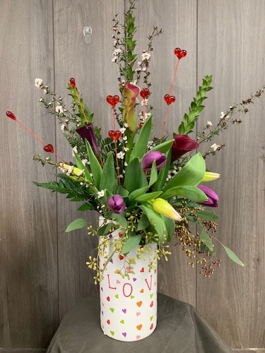 All My Love from Ginger's Flowers &Gifts, local Martinsburg florist