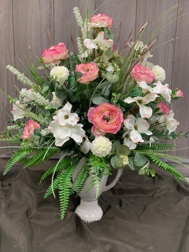 Pink Perfection (Silk)  from Ginger's Flowers &Gifts, local Martinsburg florist