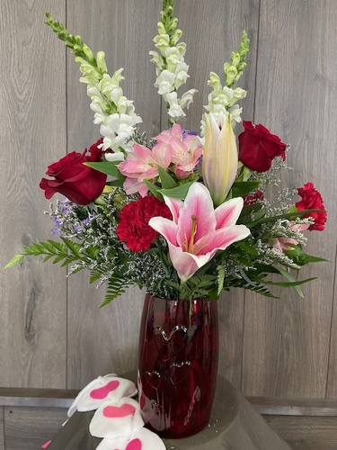 Romance Bouquet from Ginger's Flowers &Gifts, local Martinsburg florist