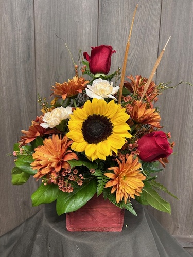 Hello Autumn  from Ginger's Flowers &Gifts, local Martinsburg florist