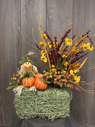 Fall Silk Arrangement from Ginger's Flowers &Gifts, local Martinsburg florist