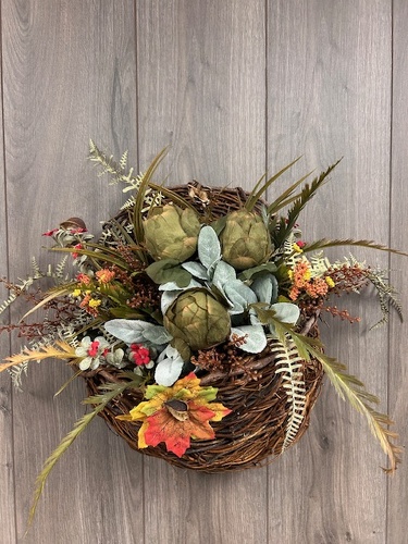 Fall Silk Arrangement from Ginger's Flowers &Gifts, local Martinsburg florist
