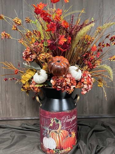 Fall Silk Arrangement  from Ginger's Flowers &Gifts, local Martinsburg florist