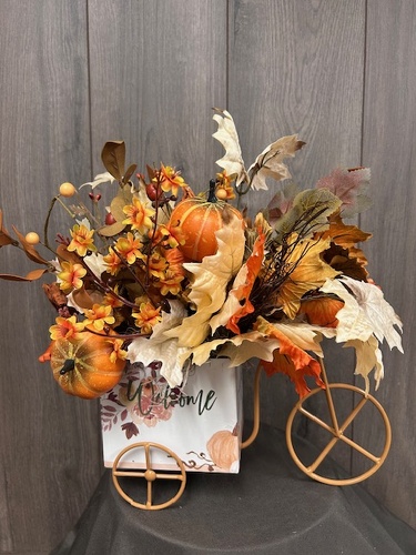 Fall Silk Arrangement  from Ginger's Flowers &Gifts, local Martinsburg florist
