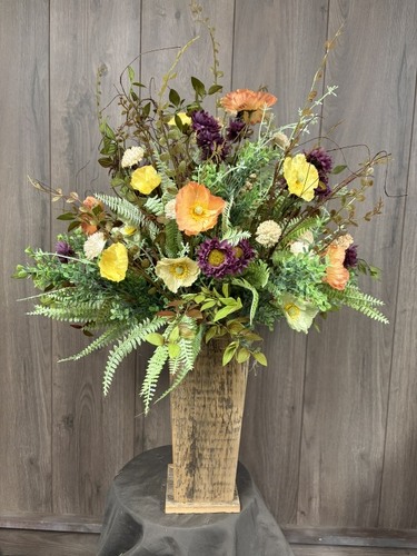 Fall Silk Arrangement  from Ginger's Flowers &Gifts, local Martinsburg florist