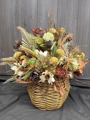 Fall Silk Arrangement from Ginger's Flowers &Gifts, local Martinsburg florist